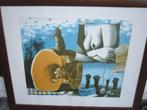 Nicolaas WIJNBERG, Mooie gekleurde Impressionistisch Zeefdru, Antiek en Kunst, Kunst | Litho's en Zeefdrukken, Ophalen of Verzenden