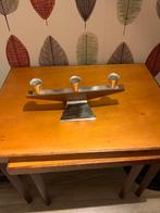 Kaarsenstandaard vintage jaren ‘60, Ophalen of Verzenden, Gebruikt, Metaal, Minder dan 25 cm
