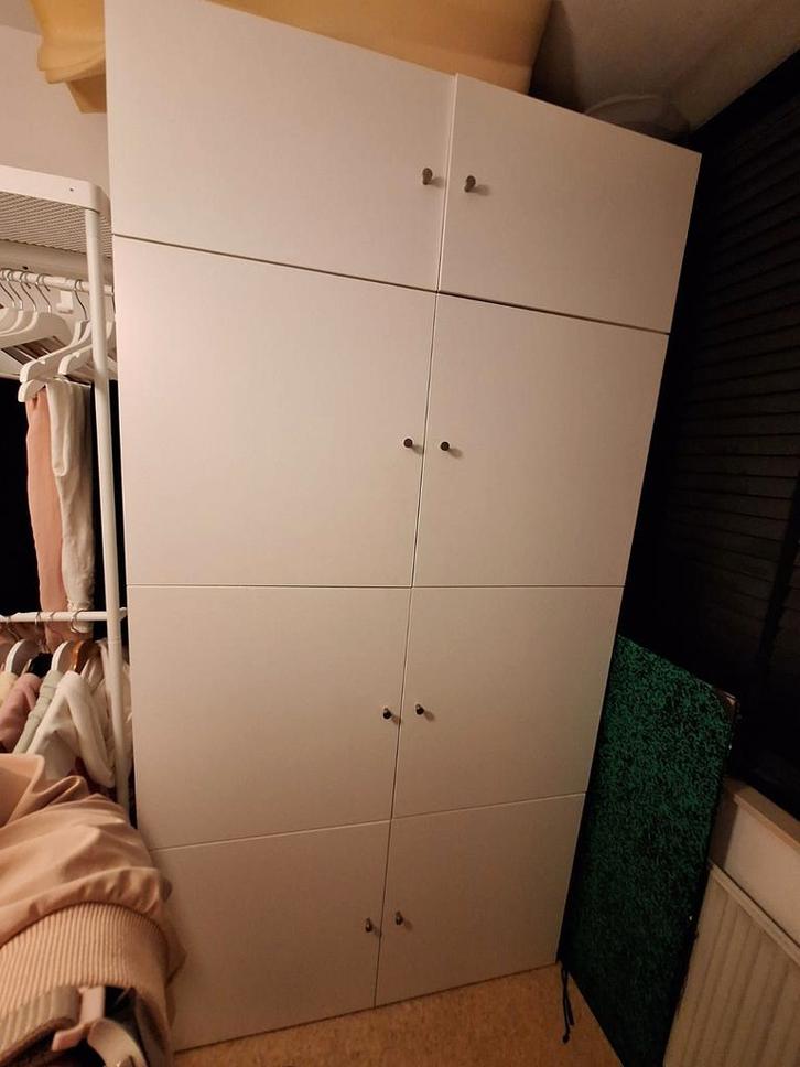 Besta kast, Huis en Inrichting, Kasten | Wandmeubels, Gebruikt, 200 cm of meer, Minder dan 150 cm, 25 tot 50 cm, Met deur(en)