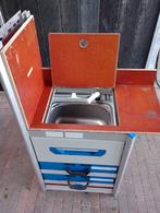 Wastafel met kraan en stromend water sortimo koffers camper, Ophalen, Zo goed als nieuw