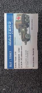 Masters Productions GMC CCKW 352 Conversie 1/35, Hobby en Vrije tijd, Modelbouw | Auto's en Voertuigen, Overige merken, Auto, 1:32 tot 1:50