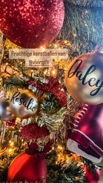 Kerstballen die Spreken – Met Naam, Diversen, Kerst, Ophalen of Verzenden, Nieuw