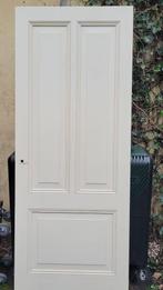 Massief hardhouten paneel deur 84,5 x 214, Ophalen of Verzenden, Gebruikt, Binnendeur, 200 tot 215 cm