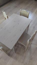 Kindertafeltje + 4 stoelen in goede staat - koopje!, Kinderen en Baby's, Ophalen, Gebruikt, Tafel(s) en Stoel(en)