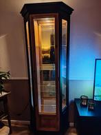 Vitrine kast, Huis en Inrichting, Kasten | Vitrinekasten, Ophalen, Gebruikt, 50 tot 100 cm, 150 tot 200 cm