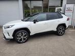 Toyota RAV4 2.5 Plug-in Hybrid AWD Limited Aut/Bi-tone/Leder, Auto's, Automaat, Gebruikt, 2487 cc, Wit