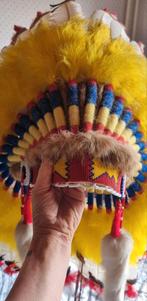 Native american hoofd tooi.             groot, Kleding | Heren, Carnavalskleding en Feestkleding, Ophalen of Verzenden, Zo goed als nieuw