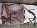Vintage Bosboom leren tas bruin, Ophalen of Verzenden, Gebruikt, Bruin, Leer