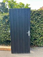 Houten Buitendeur met Hang- en Sluitwerk, Doe-het-zelf en Verbouw, Deuren en Horren, Gebruikt, 80 tot 100 cm, Ophalen of Verzenden