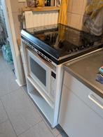Gas fornuis, keuken kast en combi oven/magnetron in één, Ophalen, Gebruikt, Wit