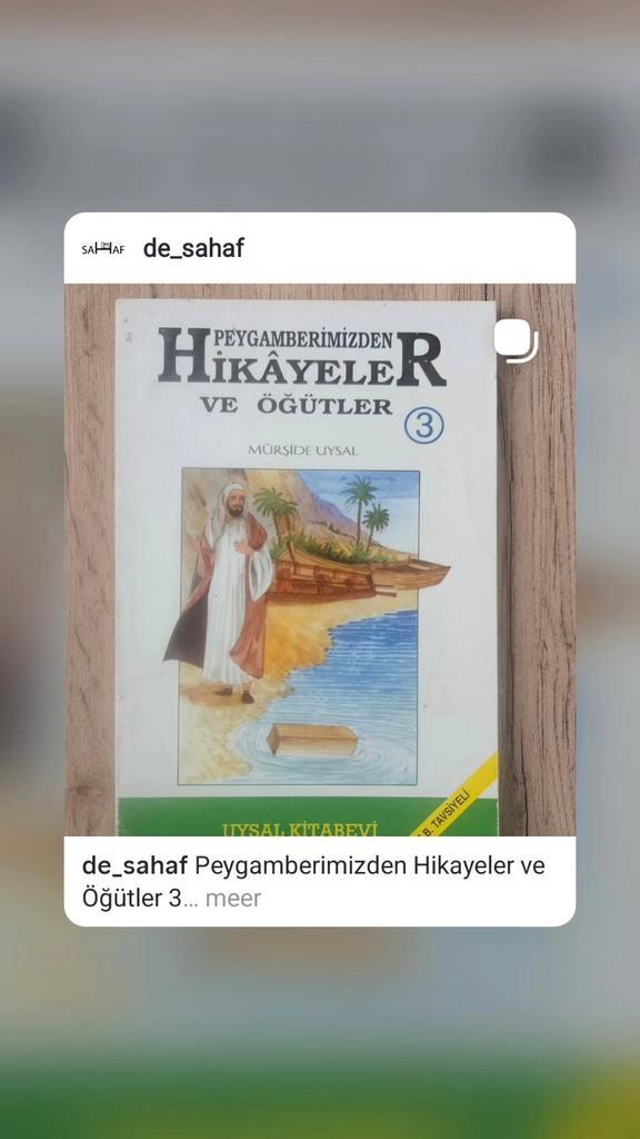 Peygamberimizden Hikayeler ve Ogutler 3; Murside Uysal, Boeken, Kinderboeken | Jeugd | onder 10 jaar, Gelezen, Fictie algemeen