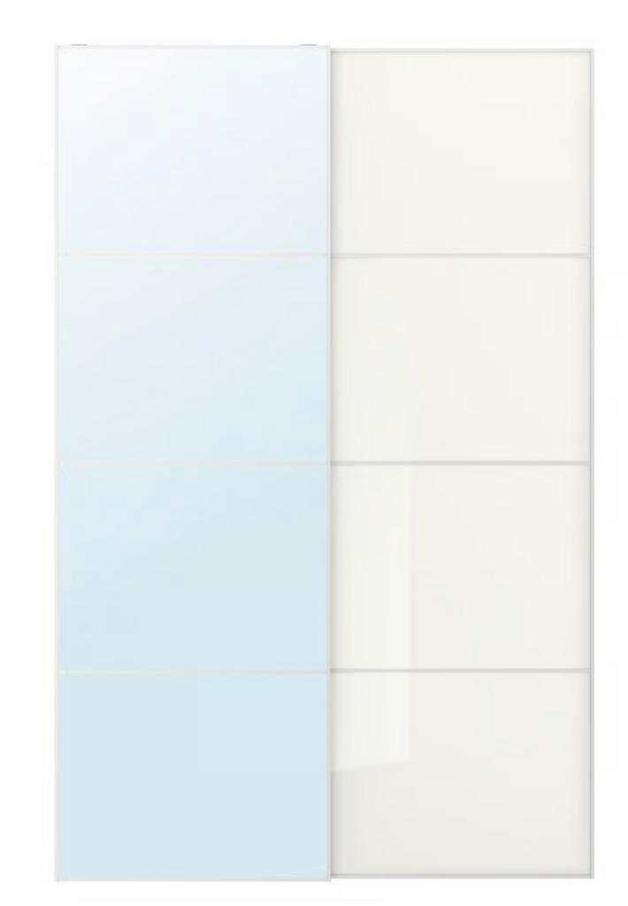 Ikea pax schuifdeuren 2x 150x236 incl rail, Huis en Inrichting, Kasten | Kledingkasten, Zo goed als nieuw, 200 cm of meer, 50 tot 100 cm