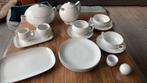 Arzberg servies wit met grijs randje, Overige typen, Ophalen of Verzenden, Zo goed als nieuw, Overige stijlen