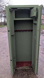 Wapenkast met Kluisje & Slot, Ophalen, Gebruikt, Wandkapstok, Minder dan 100 cm