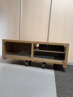 Tv meubel massief hout., Ophalen, 100 tot 150 cm, Zo goed als nieuw, Minder dan 100 cm