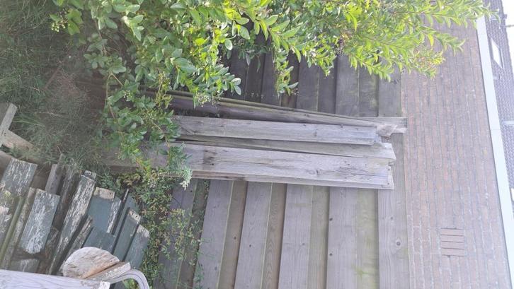 Gratis HOUTEN SCHUTTING PLANKEN (gebruikt), Doe-het-zelf en Verbouw, Hout en Planken, Gebruikt, Plank, Overige houtsoorten, Minder dan 200 cm