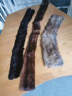 Bontjes, echte,drie stuks, Kleding | Dames, Mutsen, Sjaals en Handschoenen, Ophalen of Verzenden, Zo goed als nieuw, Sjaal