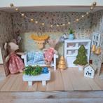 Poppenhuis meubeltjes en accessoires, woonkamer muizenhuis, Ophalen of Verzenden, Poppenhuis