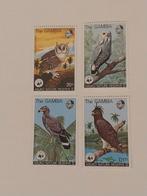 Wwf Gambia 374-377 vogels 1978 postfris mi 140 eu, Ophalen of Verzenden, Dier of Natuur