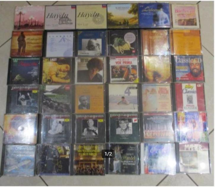 49 Originele CD's met Klassieke Muziek, Cd's en Dvd's, Cd's | Klassiek, Zo goed als nieuw, Overige typen, Classicisme, Ophalen of Verzenden