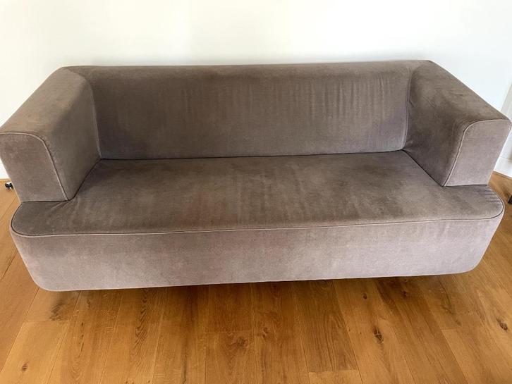 Moderne design bank, Huis en Inrichting, Banken | Bankstellen, Gebruikt, Rechte bank, Tweepersoons, 150 tot 200 cm, Minder dan 75 cm