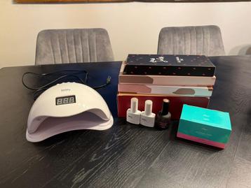 Gellak set + UVLED lamp en 50+ kleuren beschikbaar voor biedingen