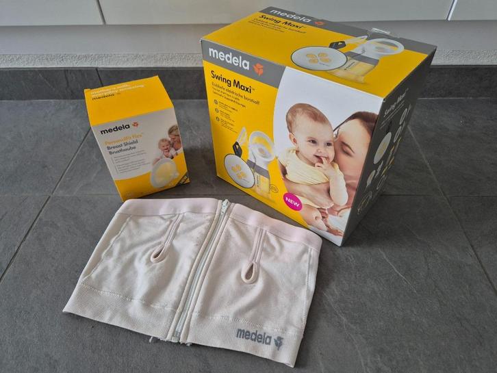 Medela Swing Maxi elektrische borstkolf + extra accessoires, Kinderen en Baby's, Babyvoeding en Toebehoren, Zo goed als nieuw
