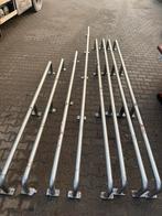 RVS / inox  aanrijdbeugels / afzetbeugels / rail, Ophalen, Zo goed als nieuw