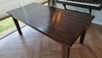 Koloniale eettafel 95x190, Huis en Inrichting, Tafels | Eettafels, Ophalen, 50 tot 100 cm, Zo goed als nieuw, Vijf personen of meer