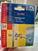 Insteekgrendel voor ramen.  LIPS type 5026C. Nieuw, Ophalen of Verzenden, Nieuw, Rvs, Slot