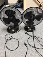 2x ventilator zwart tafelmodel Bestron Breeze, Ophalen, Tafelventilator