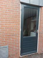 Achterdeur/schuurdeur, Doe-het-zelf en Verbouw, Kozijnen en Schuifpuien, Gebruikt, 150 tot 225 cm, Hout, Ophalen