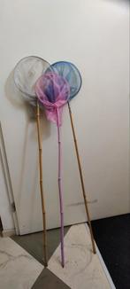 schepnet roze blauw wit, Ophalen, Gebruikt