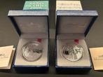Zilveren munten set Monnaie de Paris .900, Postzegels en Munten, Ophalen of Verzenden, Frankrijk, Setje, Zilver