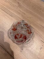 Gaaf bohemia crystal Dekselschaal van kristal te koop, Antiek en Kunst, Antiek | Glas en Kristal, Ophalen of Verzenden