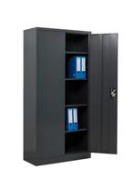 Archiefkast kantoorkast 185x90x40 zwart, Ophalen, Zo goed als nieuw, 25 tot 50 cm