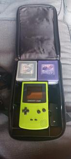 Gameboy color met 6 spellen., Spelcomputers en Games, Spelcomputers | Nintendo Game Boy, Ophalen of Verzenden, Zo goed als nieuw