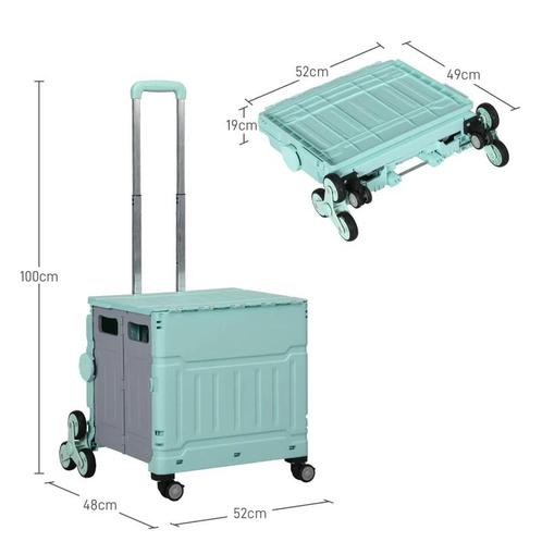 Winkelwagen Winkeltrolley, Trapklimmer, Opvouwbaar NİEUW, Doe-het-zelf en Verbouw, Transportwagens, Nieuw, Transportkar, Ophalen