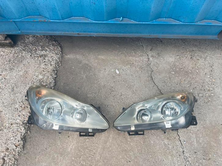 Opel Corsa D Koplampen Set, Auto-onderdelen, Verlichting, Opel, Gebruikt, Ophalen of Verzenden