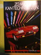 Citroen BX folder 1986, Ophalen of Verzenden, Zo goed als nieuw, Citroën, Citroën