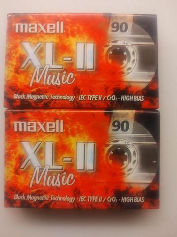 Maxell XLII 90 cassettes 2 stuks XLII90 beschikbaar voor biedingen