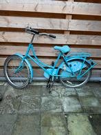 Blauwe kinderfiets - 20 inch lekke band, Fietsen en Brommers, Fietsen | Meisjes, Ophalen of Verzenden, Gebruikt, 20 inch, Handrem