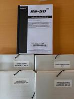 handleiding Roland RS-50, Ketron SD4, SD40, XD3, XD9, X1,4,, Ophalen, Gebruikt, Overige aantallen, Overige merken
