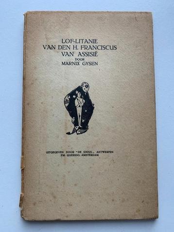 LOF-LITANIE VAN DEN H.FRANCISCUS VAN ASSISIE ~~Genummerd~~ beschikbaar voor biedingen