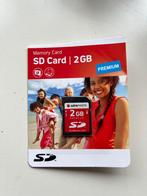 SD Card | 2 GB, Audio, Tv en Foto, Fotografie | Geheugenkaarten, SD, Nieuw, Fotocamera, 2 GB