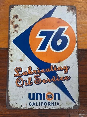 Ijzeren reclamebord  beschikbaar voor biedingen