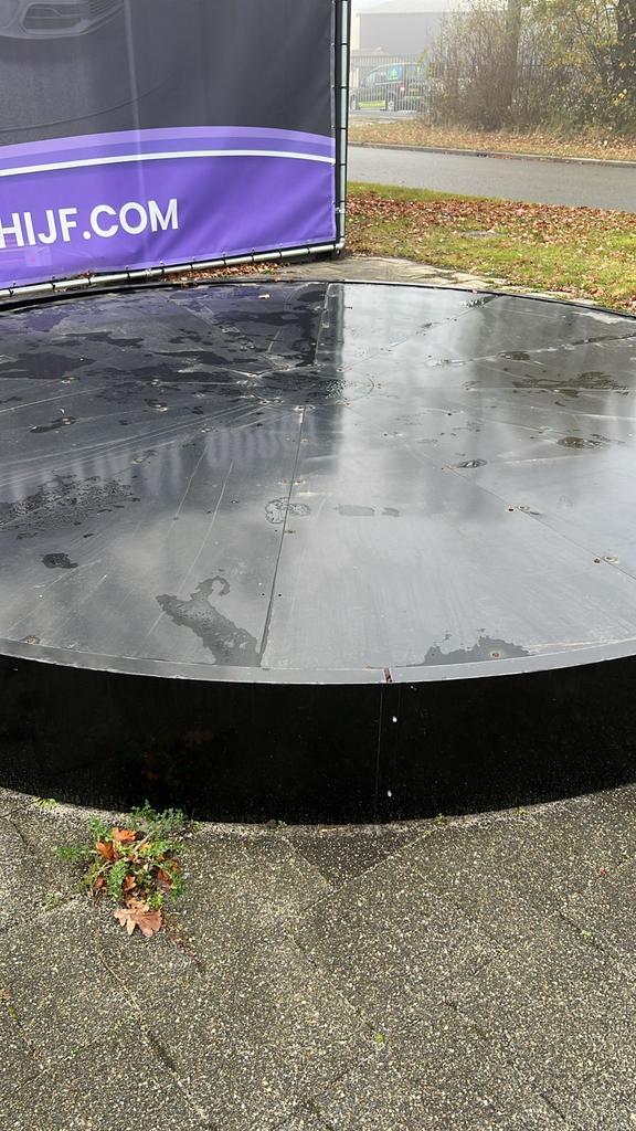 450cm Auto draaischijf. Draaiplateau voor binnen of buiten, Auto diversen, Autogereedschap, Nieuw, Ophalen