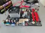 Biostar n68S3+ mainboard, AMD Athlon II X 635 2.9 + 8Gb DDR3, Gebruikt, DDR3, Ophalen of Verzenden, Socket AM3