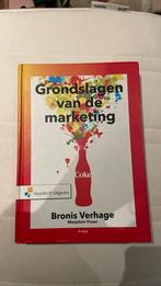 Bronis Verhage - Grondslagen van de marketing, Ophalen of Verzenden, Zo goed als nieuw, Economie en Marketing, Bronis Verhage; Marjolein Visser