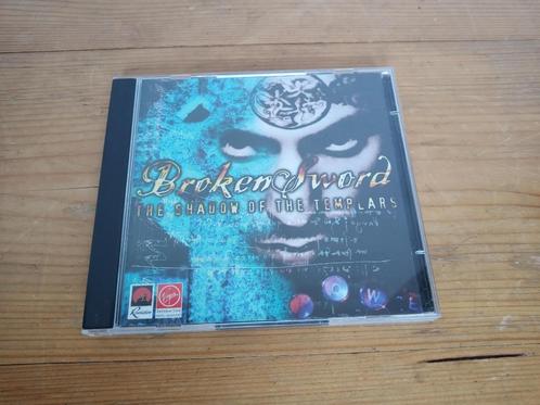 Broken Sword The Shadow Of The Templars PC Game CD-Rom, Spelcomputers en Games, Games | Pc, Gebruikt, Avontuur en Actie, 1 speler